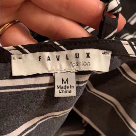 Striped Romper - Picture 5 of 7